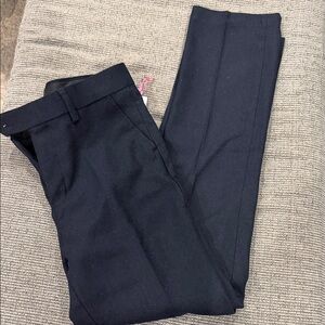 NWT Isaac Mizrahi Wool Blend Boys Black Dress Pants
